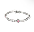 Pink tennis van cleef